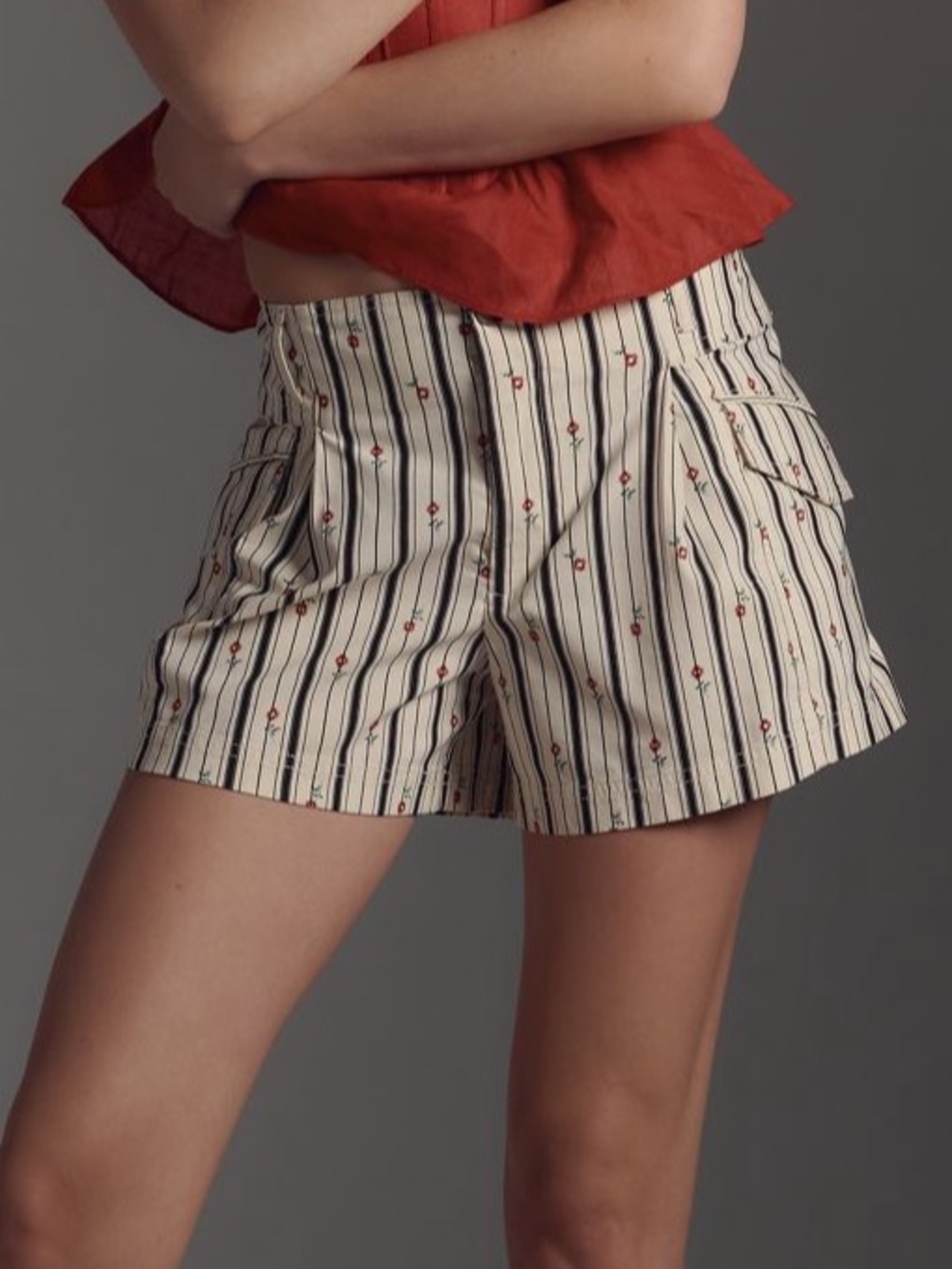 Anthropologie Pleated Shorts